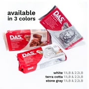 DAS Modeling Clay Air Hardening, Terra Cotta, 2.2lb, Pack of 2