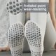thumbnail image 4 of Calcetines largos antideslizantes hasta la rodilla, sin dedos, antideslizantes, para yoga, barra, pilates, hogar y ocio, 4 of 6