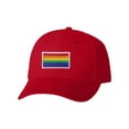 thumbnail image 1 of Adult Rainbow Gay & Lesbian Pride Flag Embroidered Dad Hat Structured Cap, 1 of 1