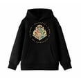 thumbnail image 5 of Harry Potter Hogwarts School Crest Boy's Black Sweatshirt-Small, 5 of 6