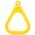thumbnail image 2 of Gymnastics Rings Kids, Plastic Yellow Kids Children Flying Gym Rings Pull Up Ring for Sports Game Outdoor Indoor Fitness Equipment, 2 of 7