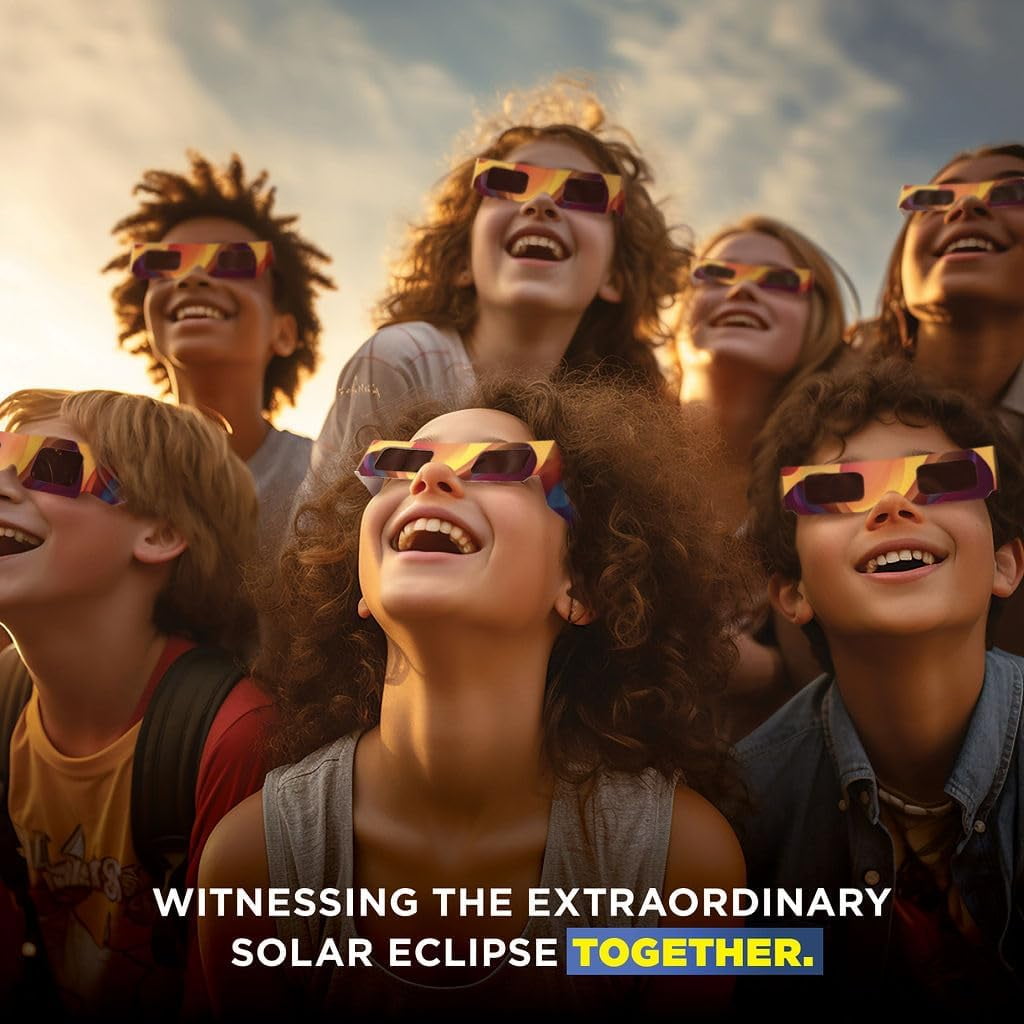 Medical King Solar Eclipse Glasses, 5 Piece