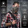 thumbnail image 3 of Neck Gaiter Cooling Face Bandana Shield Mask Scarf Cover Seamless Tube Headwear Magic Sport Headband Headwraps for Men Women, 3 of 4
