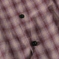thumbnail image 5 of FDGIU Men's 2025 Plaid Flannel Shirt - Long Sleeve Button Down, Classic Pocket Casual Fall Top, 5 of 7