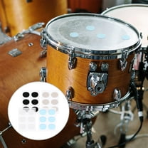 MERRYHAPY drum mute pad Assorted Color Silicone 24pcs