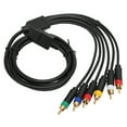 thumbnail image 3 of Component AV Cable, Soft RGB RGBS Composite Cable Cord Multipurpose  for Game Consoles, 3 of 7