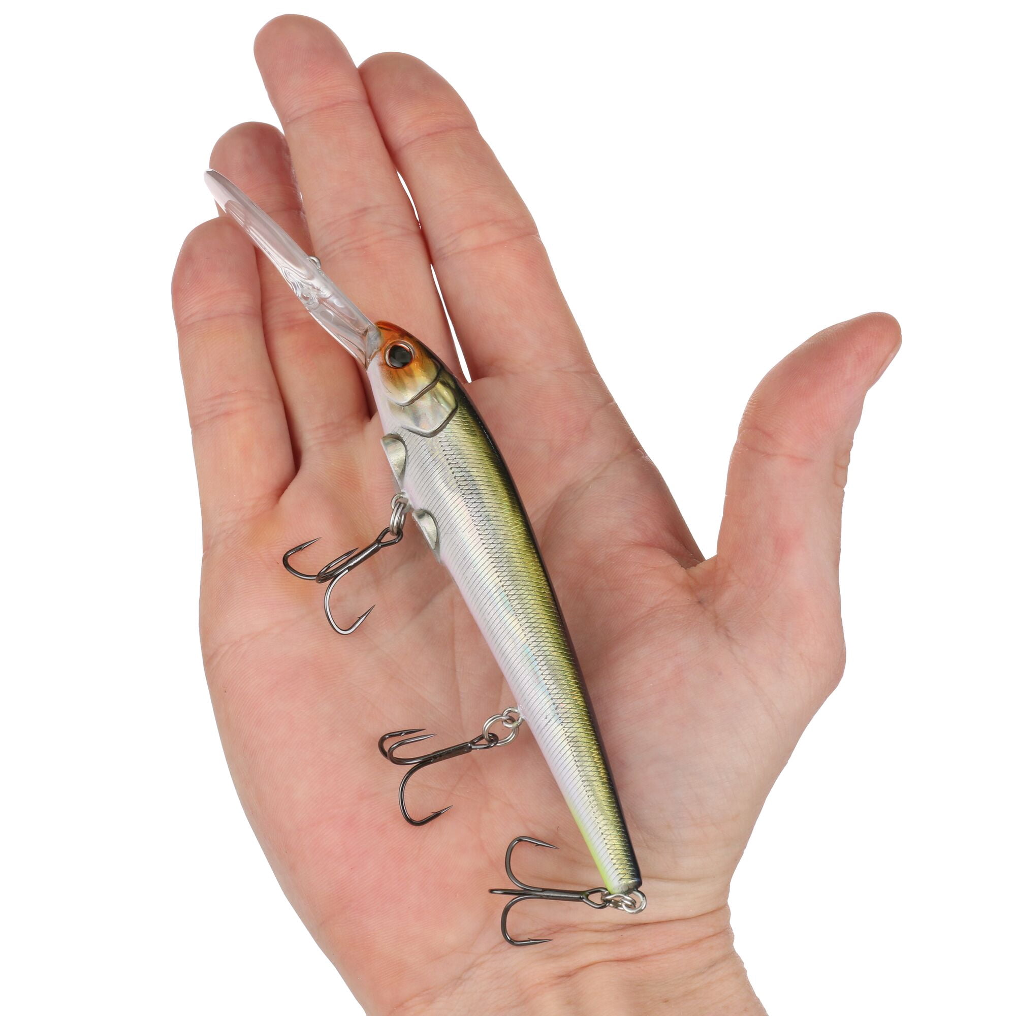 Berkley Deep Hit Stick, 4.75 in, Crankbaits, Golden Alewife (1 Count)