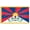 3x5 ft Nylon Flag, variant on AGAS Tibet Flag 4x6 inch - 11" Plastic Pole 100% Polyester Stitched Edges Tibetian Mini Flag on a Stick