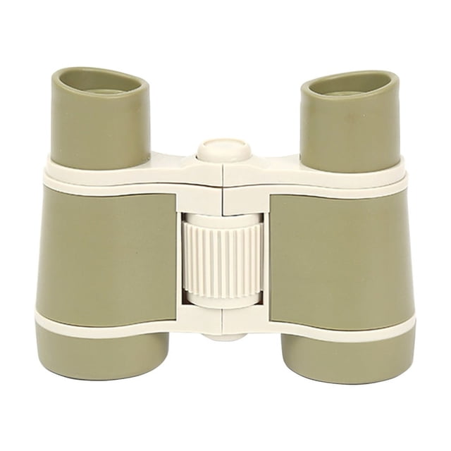Green 4X30 Kids Binoculars Sturdy Lightweight And Easy To Use For Young Adventurers With Adjustable Focus And Clear Viewing For Outdoor Exploration