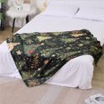 thumbnail image 4 of YELEE Thorw Blanket Unique Gifts for Christmas Green Xmas Tree Soft Cozy Blanket Meaningful Present for Christmas Family Party 50"x60", 4 of 7