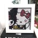 thumbnail image 1 of Sanrio marco pintado de diamantes de juguete, regalo de cumpleaños de dibujos animados hecho a mano, Kuromi Diy, se puede coleccionar y decorar, nuevo, 1 of 1
