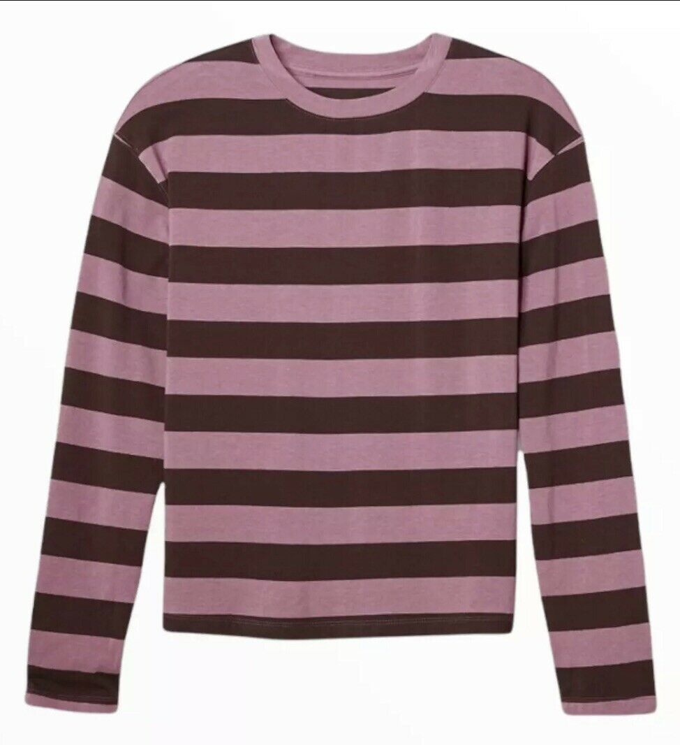 Striped Slim Fit Long Sleeve T-Shirt 