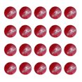 thumbnail image 2 of EeaseCA 10mm 40Ps Perles Forme Mode Perles Chaîne Perles Créatives pour Accessoires Bijoux DIY Bracelet Collier (Rouge), 2 of 7