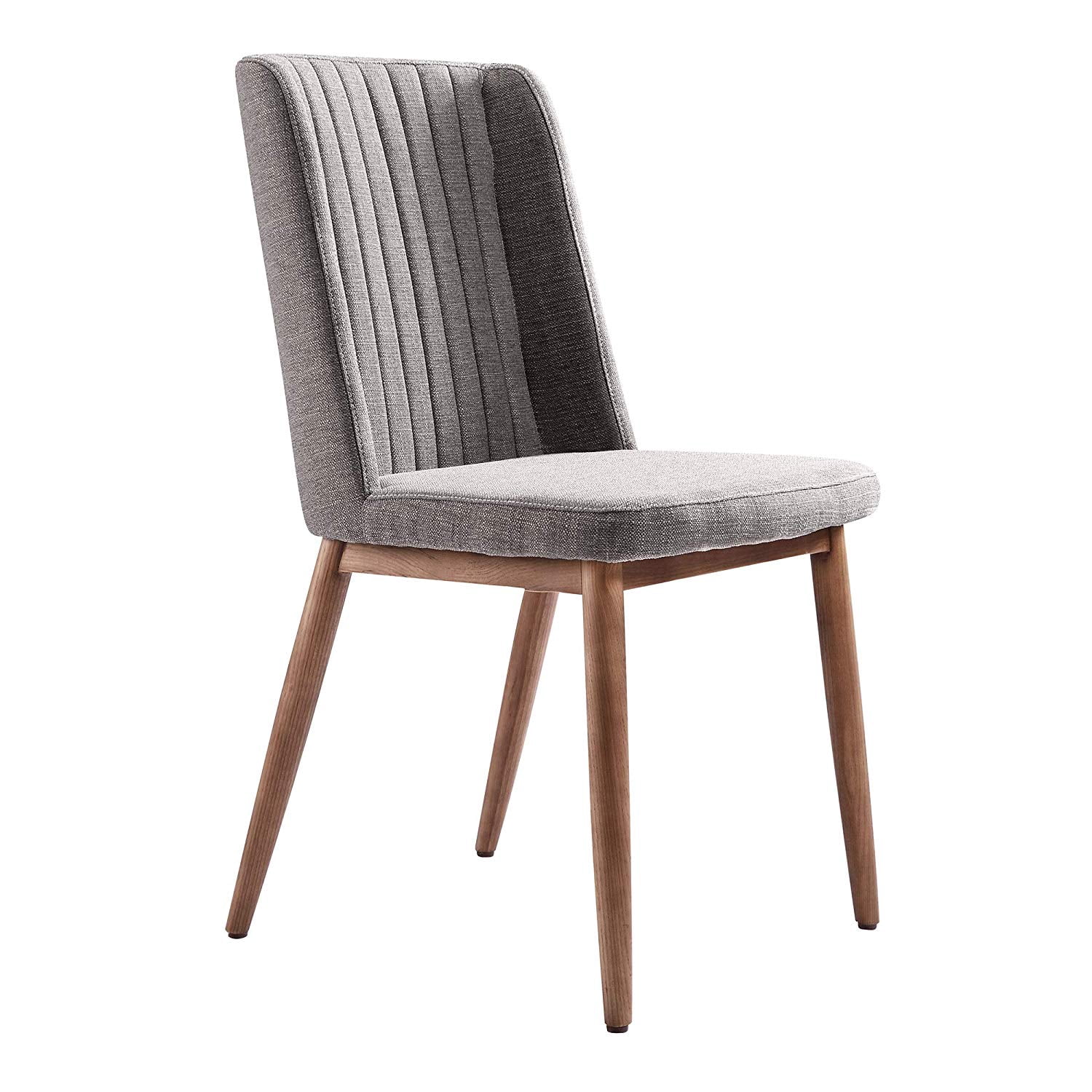Wade Mid-Century Walnut Wood 5-Piece Dining Set