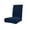 Bleu Foncé, variante sur Housses de Siège pour Chaises de Salle à Manger, Housses Extensibles Bleu Foncé en Tissu Lavable, Protège-Chaises de Cuisine, Housses de Siège de Chaise de Cuisine