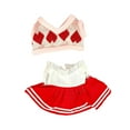 thumbnail image 2 of Conjunto de ropa para muñecas Hugo 2 piezas 20 cm vestido y chaleco JK Rosado rojo, 2 of 9