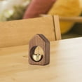 thumbnail image 4 of Wind Chimes for Door Opening - Style Doorbell Chime with Natural Walnut Finish Bedroom and Home Entry Notification Compatible with Smart Doorbell Sensors, 4 of 4