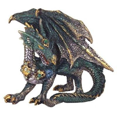 Pewter Dragon 13cm tall collectable mythical fantasy figure 