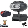 thumbnail image 1 of Battery Operated Heaters For Indoors Car, Portable Battery Operated Heater, Car Window Defogger Long Lasting Quiet,1500mah BatteryOperated Space Heaters,For Cars/Camping/Golf Cart (10-cell*1battery), 1 of 7