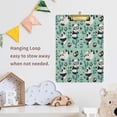 thumbnail image 7 of Coolnut Panda Acrylic Clipboard with Low Profile Gold Metal Clip Standard A4 Letter Size Decorative Clipboards for Office,Jobsite,Medical,School, 7 of 7