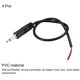 thumbnail image 3 of Uxcell Conector macho de 3.5mm, cable de audio de 2 polos TS de cable desnudo de 1/8" de 0.25m, paquete de 4, 3 of 5