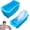 Blue, variant on XIMEI 6-Pack Extra Large Silicone Ice Block Molds for Cold Plunge or Coolers, Ice Tray for Bath, Blue