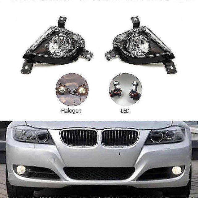 High Qualitycar Led Fog Lights For Bmw E90 E91 328i 335i 2009 2010 2011 Front Bumper Fog Lamp Foglights Driving Light Car Accessories