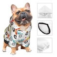 thumbnail image 3 of Haiem Cartoon Monster Trucks for Winter Dog Hoodie Sweatshirts with Pockets Warm Dog Clothes for Small Dogs Chihuahua-Medium, 3 of 7