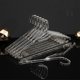 thumbnail image 2 of 10pcs Clear Plastic Hangers Seamless and Crease-Resistant Non-Slip Drying Rack for Bathroom Balcony-Good, 2 of 5