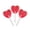 Love-Red, variant on Elegant Charm Star Heart Round Lollipop Pendant Designs for Fashion Enthusiasts and Jewelry Statement Collectors