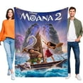 thumbnail image 1 of Moana 2 anti-pilling, suave, ligera, esponjosa y acogedora de lujo para hogar y cocina – Perfecta para niños y adultos,50X70cm, 1 of 6
