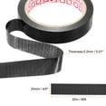 thumbnail image 2 of Uxcell 2 Rolls Wire Harness Cloth Tape 0.79"x66ft(20mmx20m) 0.2mm Thick Fabric High Adhesive Tearable Heat Resistant Tapes for Carpet Seaming Auto Cable Fixed, Black, 2 of 7