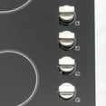 thumbnail image 2 of Magic Chef 24" Ceramic Glass Electric Cooktop with 4 Elements, Black, 2 of 8