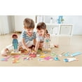 thumbnail image 6 of Hape: Dress-Up Magnetic Puzzle - 68pcs, 2 Wooden Standing Models To Dress With Magnetic Clothing Pieces, Mix & Match Designs, Fashion Toy, Kids Age 3+, 6 of 7