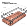thumbnail image 5 of Ringke Fusion Case Compatible with iPhone X, Transparent PC Back TPU Bumper Drop Protection Phone Cover - Smoke Black, 5 of 8