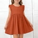 thumbnail image 2 of Vestido Largo con Mangas Largas Vestido de Niñas de Manga Voladora de Verano 95% Poliéster 5% Spandex Vestido de Bebé de Manga Larga para Fiesta Diaria Informal, 2 of 7