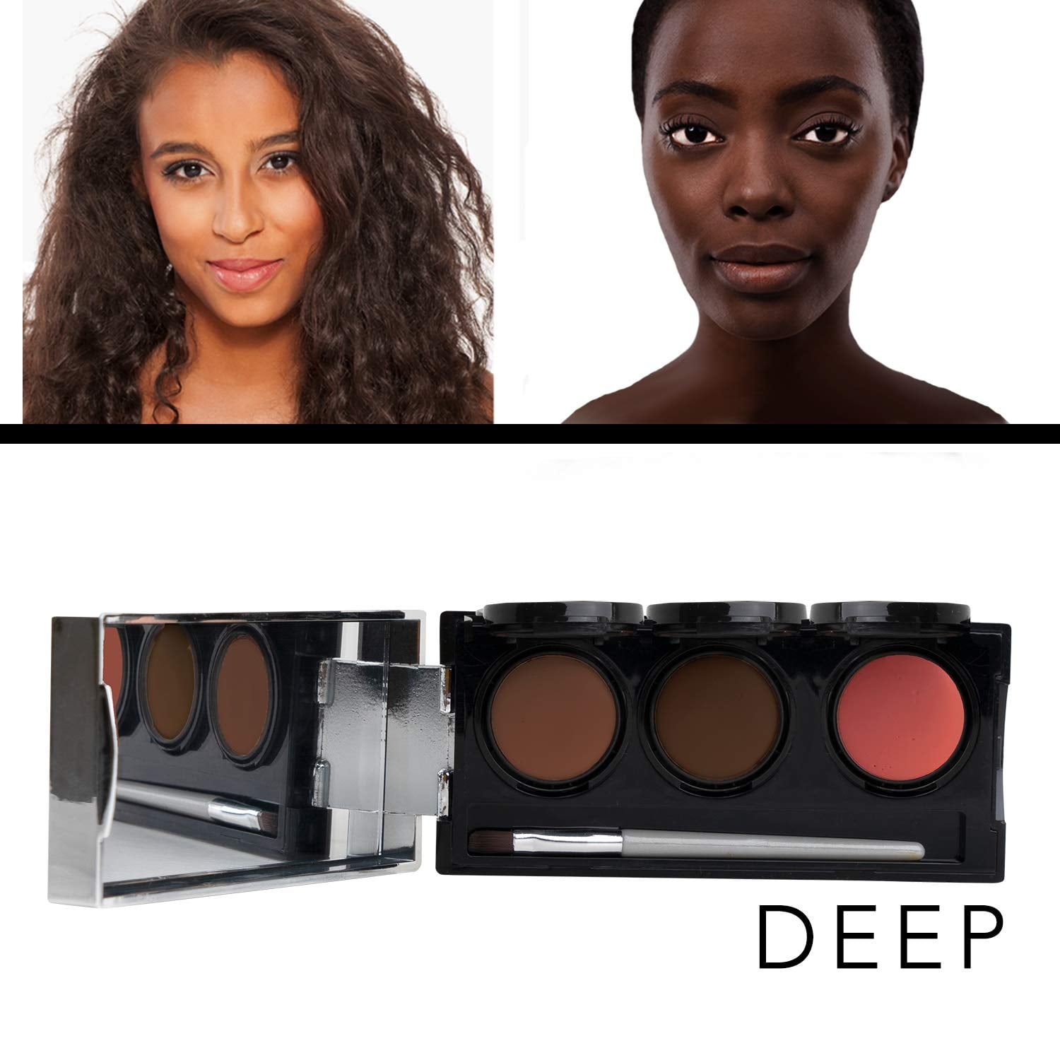 Dermaflage Professional Tattoo Cover Up Concealer Makeup, Full Coverage, Waterproof, Deep