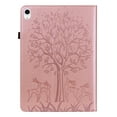 thumbnail image 6 of iPad 10th Generation Case 10.9 Inch 2022,TECH CIRCLE Slim Lightweight PU Leather Flip Smart Stand Wallet Cover with Hand Strap Auto Wake/Sleep Protective Folio Cover for iPad 10th Gen 2022,  Rosegold, 6 of 12