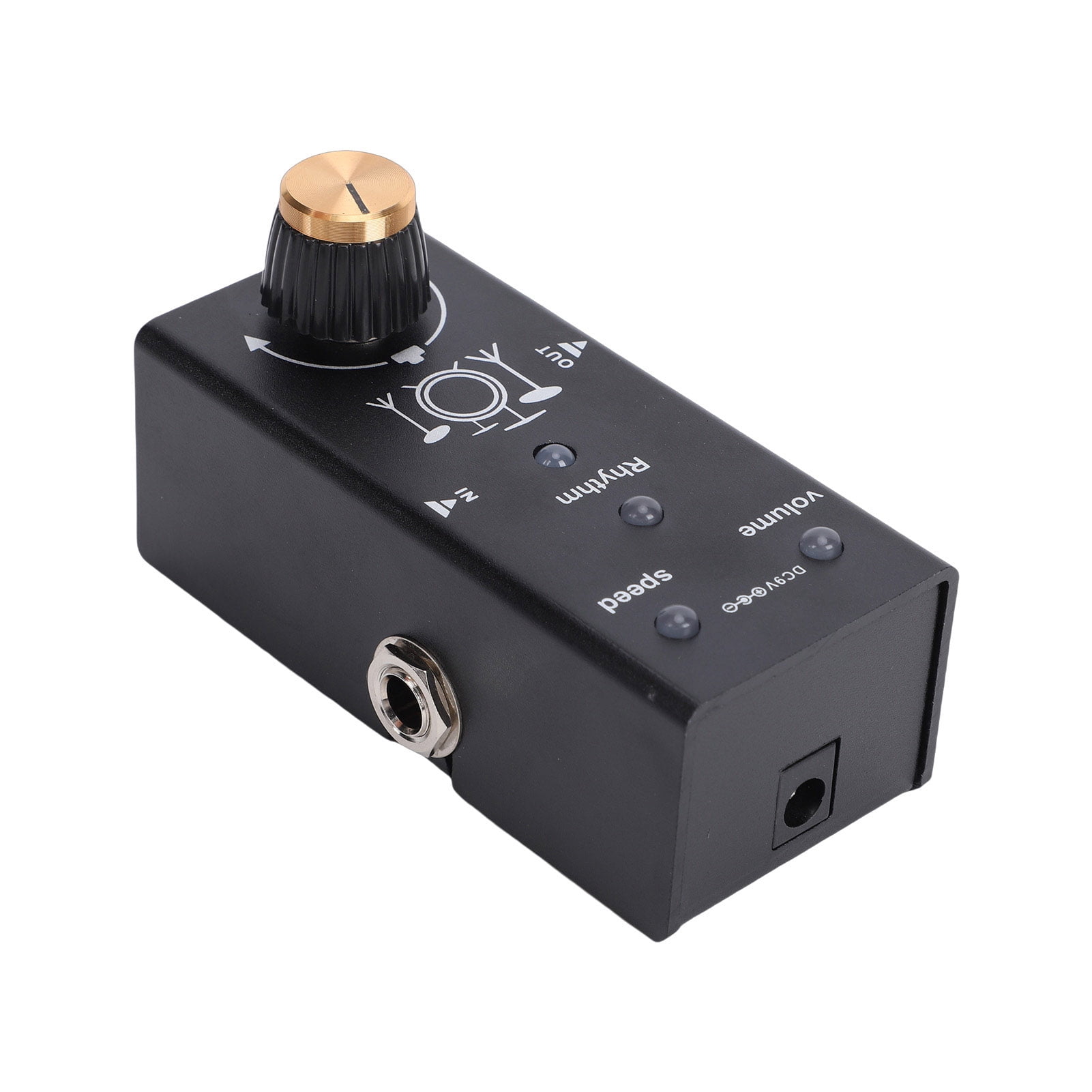 Instrument Case Guitar Guitar Effect Pedal with 55 Rhythm Patterns Speed and Volume Control for Electric Guitar Bass