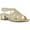 Gold, variant on Karen Scott Womens Nathena Metallic Slingback Strappy Sandals