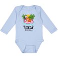 thumbnail image 3 of Inktastic Someone in Miami Loves Me Boys or Girls Long Sleeve Baby Bodysuit, 3 of 5
