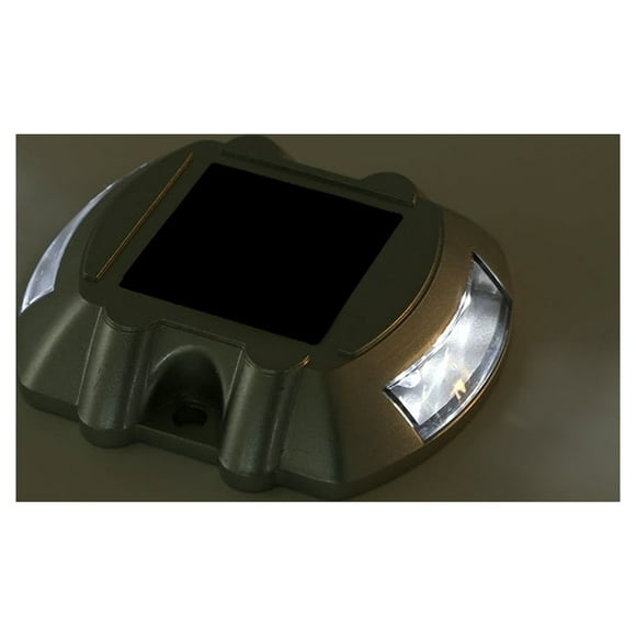 Ejoyous Casting Aluminum Solar Power Waterproof 6 LED Lamp Wireless Outdoor Road Driveway Pathway Light, Solar Light, LED Outdoor Lamp