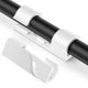 thumbnail image 1 of 40 clips de cable adhesivos para sujetar cables, fijación autoadhesiva, soporte para gestión de cables, organizador de cables eléctricos para TV, cargador, automóvil, PC, oficina y hogar, 1 of 5