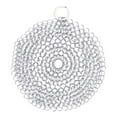 thumbnail image 2 of Chainmail Scrubber, Stainless Steel Chainmail Scrubber with Hanging Ring - Non-Stick Skillet & Bbq Grill Cleaner, Rust-Resistant & Durable, Round Pot Cookware Essential, Stainless Steel Pot Cleaner, 2 of 8