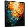 thumbnail image 2 of Designart "Colorful Tree Aerial Dance painting" Cottage Floater Framed Wall Decor, 2 of 7