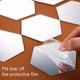 thumbnail image 3 of Pegatinas de pared extraíbles CHEPIHG con espejo hexagonal para decoración de salas de estar y dormitorios, 3 of 5