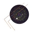 thumbnail image 1 of Brass Probe Rods Divining Rods With Bags For Water/Treasure Divination Tools Kit 5PCS, 1 of 9