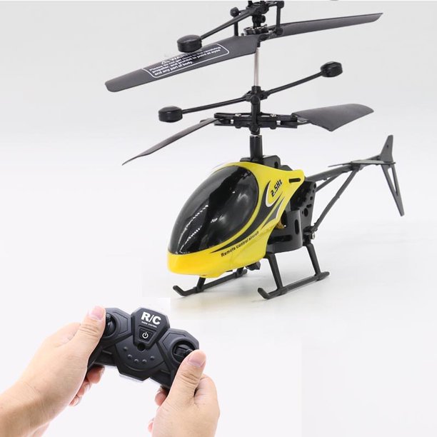 Remote Eletric Flying Helicopter Flashing Lights Hand Controlled