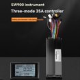 thumbnail image 3 of 36V 48V 52V 35A 1500W Brushless Motor Controller+SW900 LCD Kit for Electric Mountain Bike Scooter Modification, 3 of 7