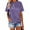 A-New-Purple, variant on Mountain Heartbeat Tshirt Graphic Tees Women Ladies Tee Shirts Short Sleeve